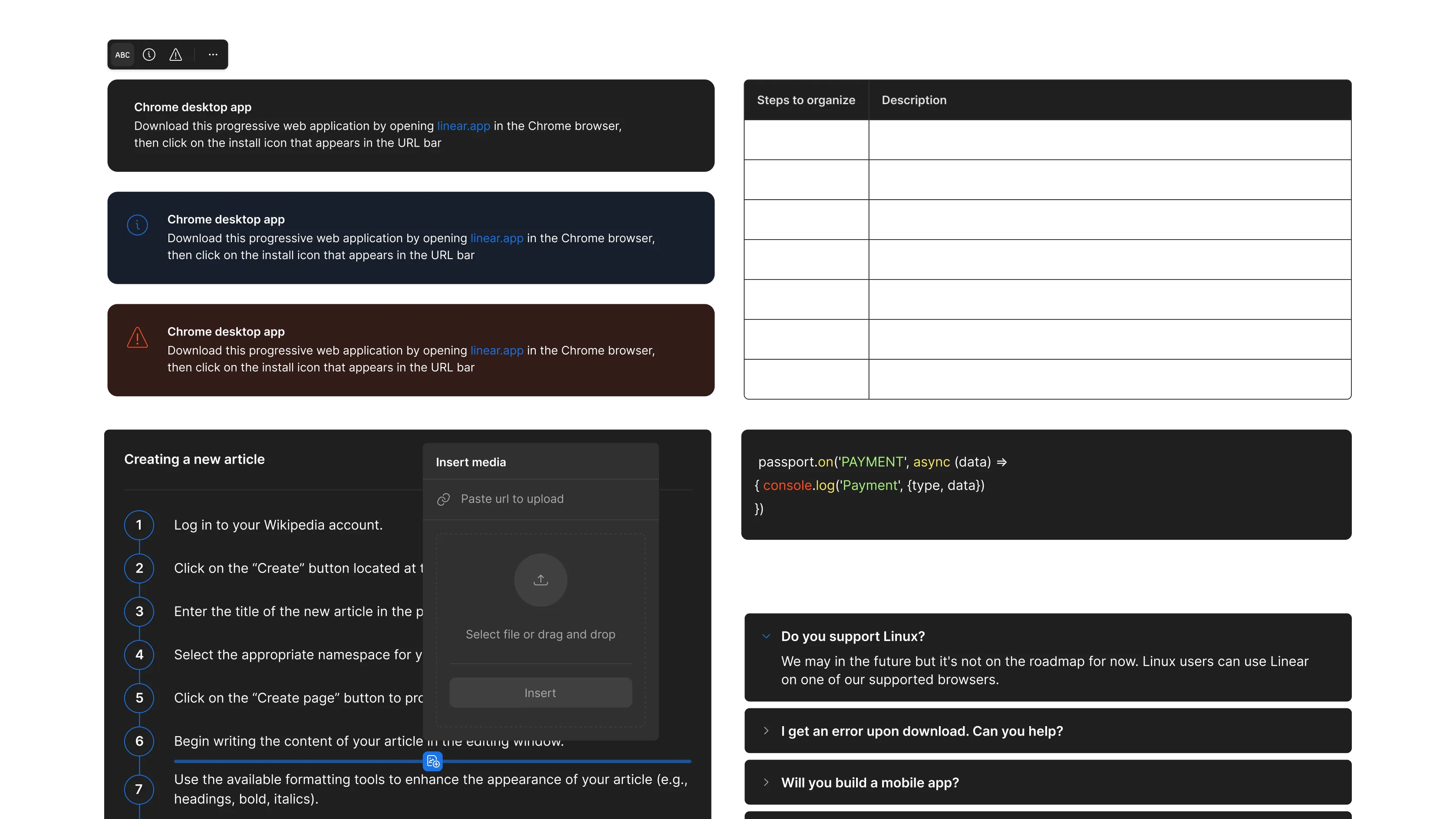 DocsHound Visual Editor